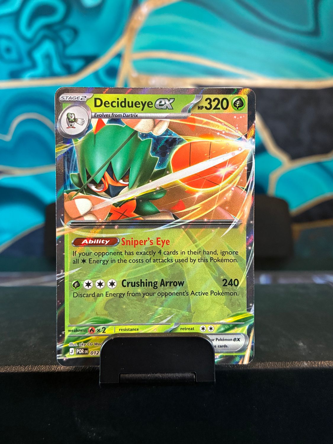 Decidueye Ex  012/088 (PERFECT ORDER)