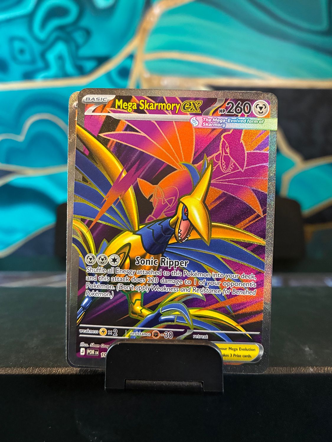 Mega Skarmory Ex  106/088 (PERFECT ORDER)