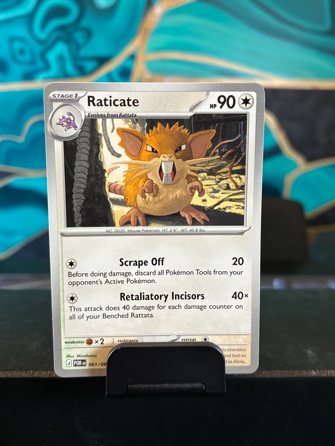 Raticate  061/088 (PERFECT ORDER)