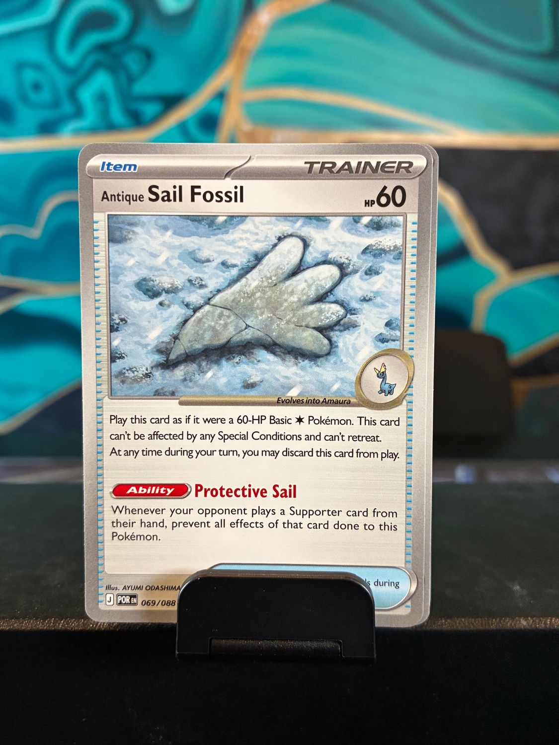 Antique Sail Fossil  069/088 (PERFECT ORDER)