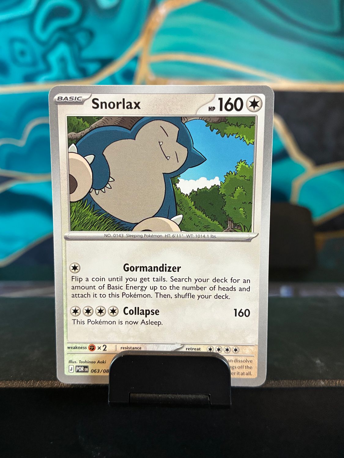 Snorlax  063/088 (PERFECT ORDER)