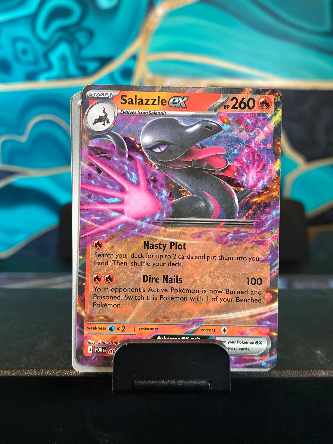Salazzle Ex  016/088 (PERFECT ORDER)