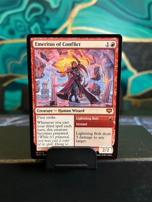Emeritus of Conflict // Lightning Bolt  (SOS)
