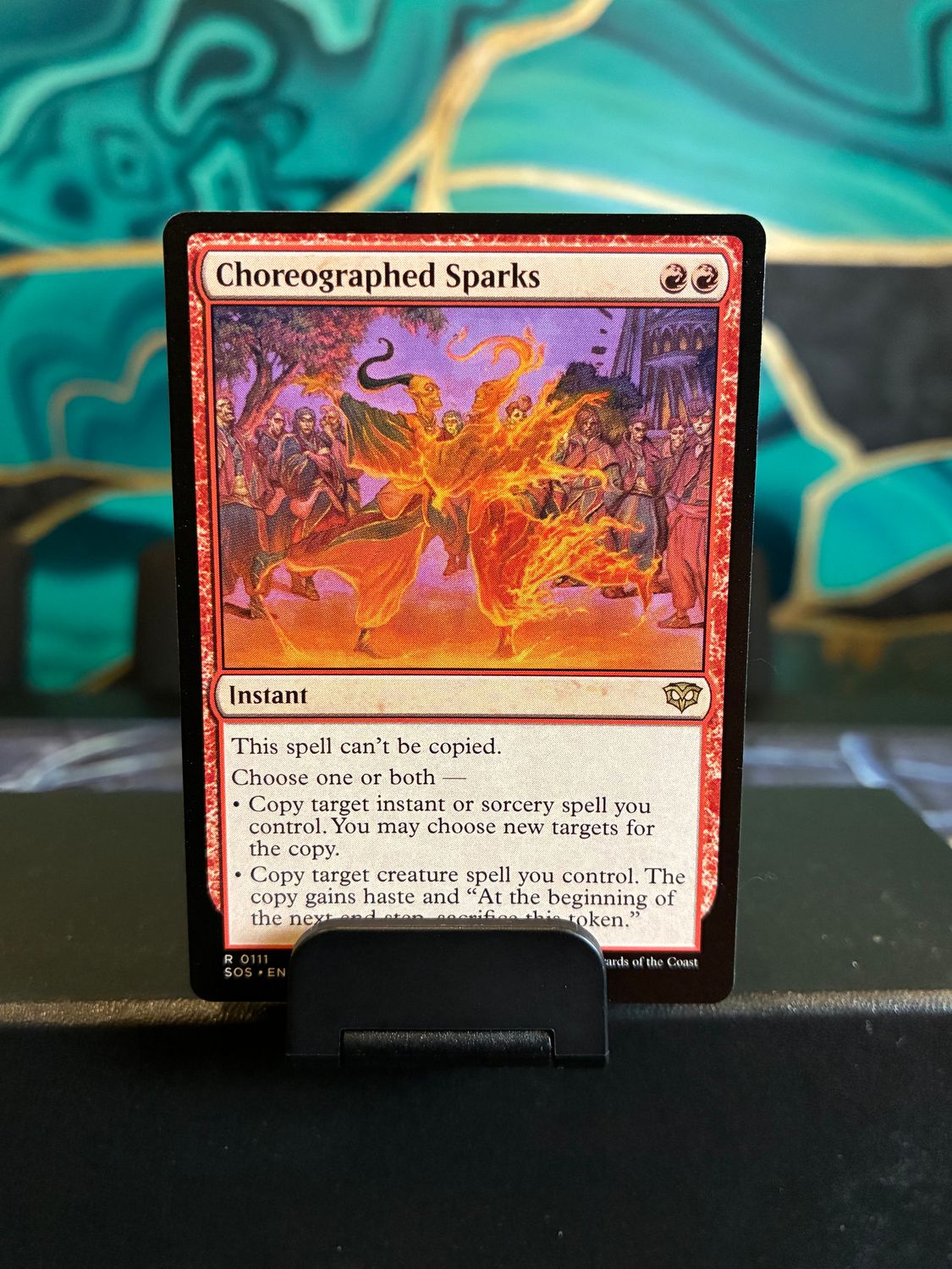 Choreographed Sparks  (SOS)