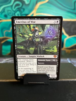 Emeritus of Woe // Demonic Tutor  (SOS)