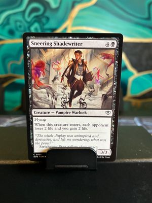Sneering Shadewriter  (SOS)