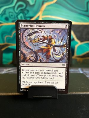 Masterful Flourish  (SOS)