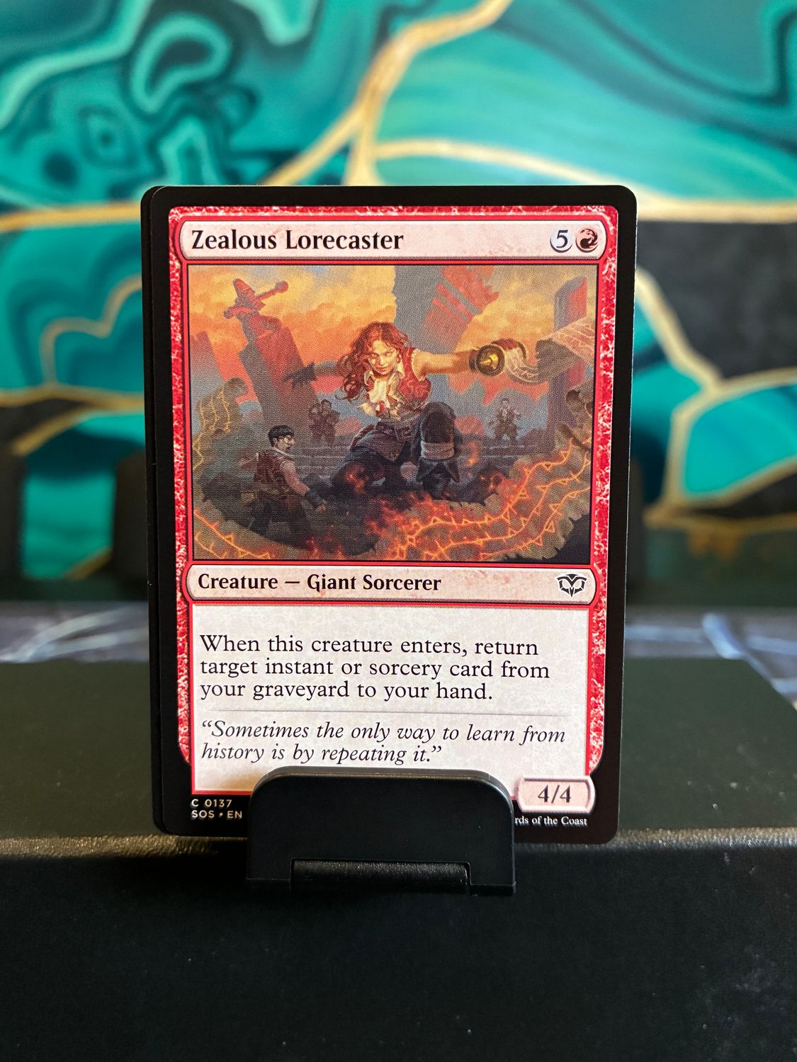 Zealous Lorecaster  (SOS)