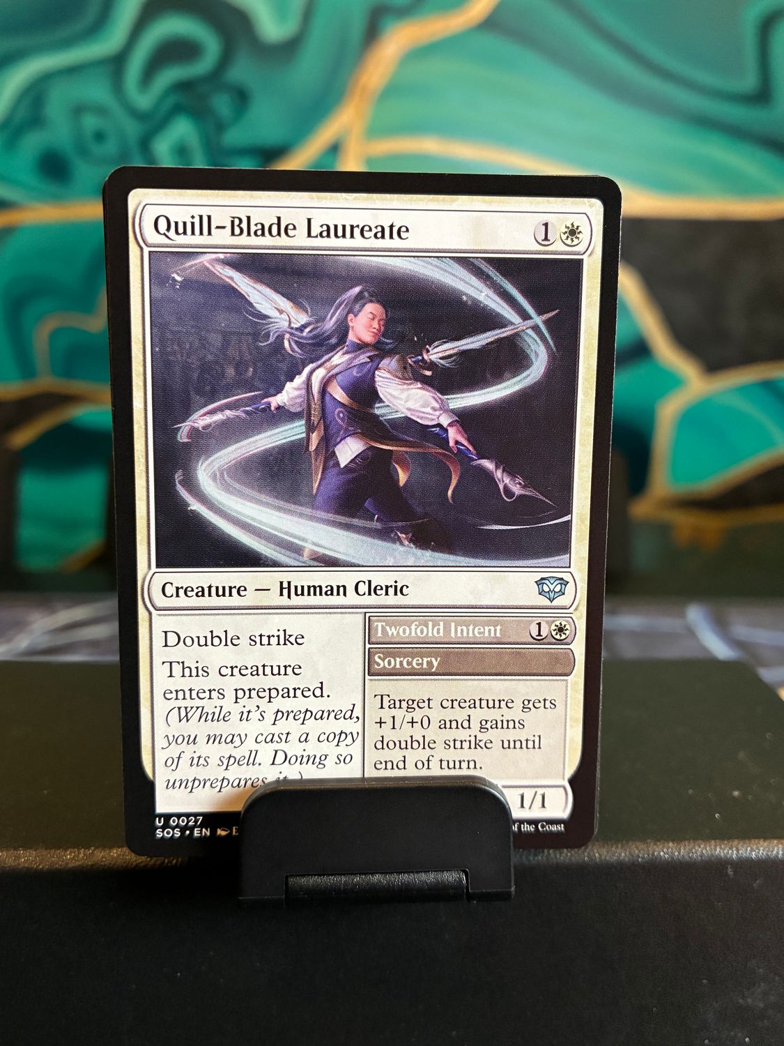 Quill-Blade Laureate // Twofold Intent  (SOS)