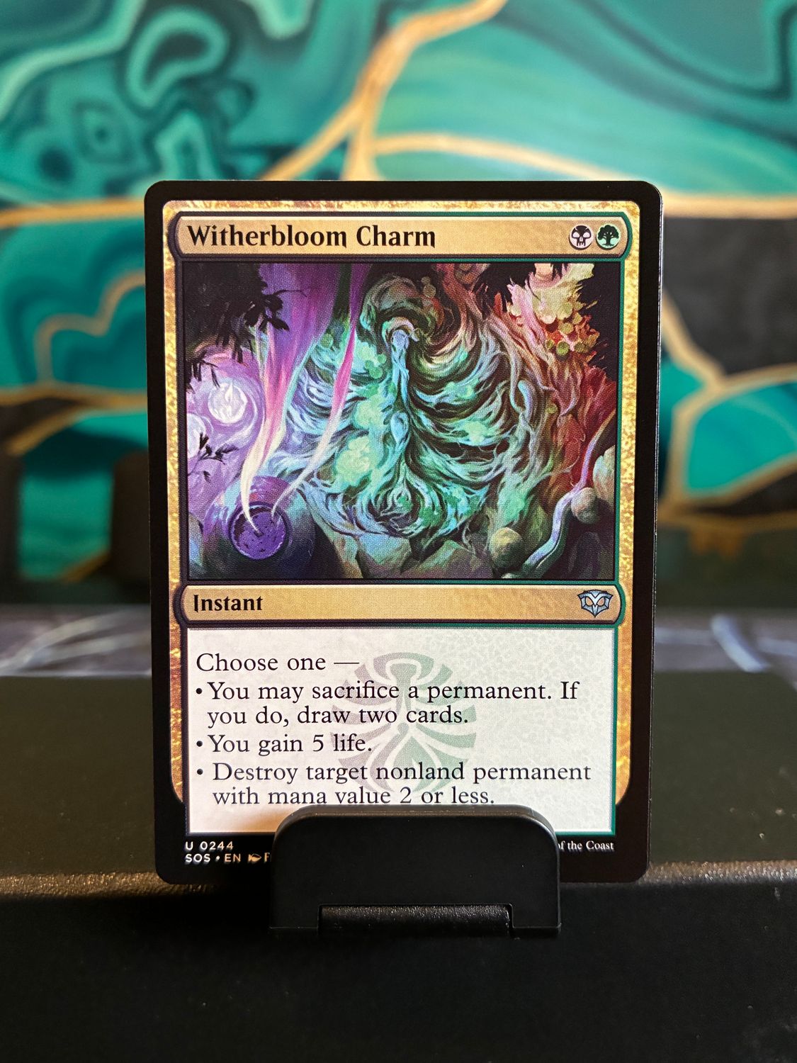 Witherbloom Charm  (SOS)