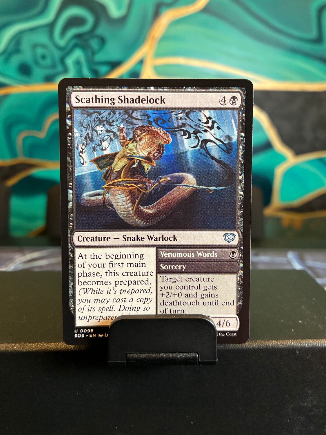Scathing Shadelock // Venomous Words  (SOS)