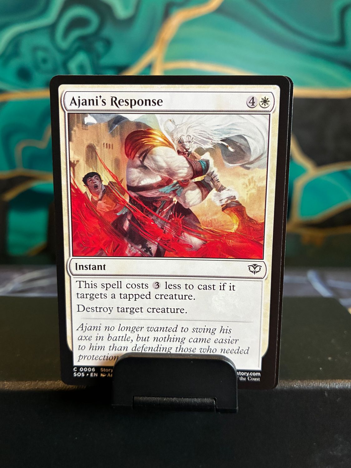 Ajani's Response  (SOS)