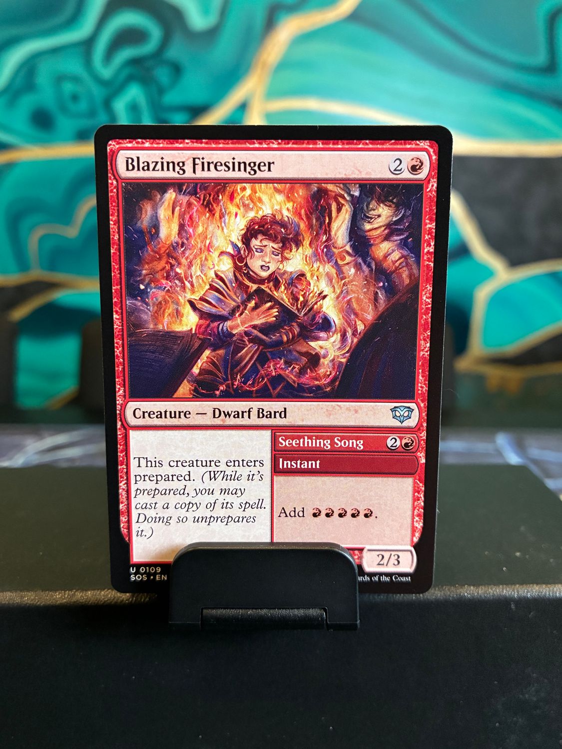 Blazing Firesinger // Seething Song  (SOS)