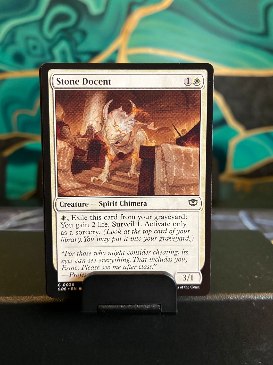 Stone Docent  (SOS)