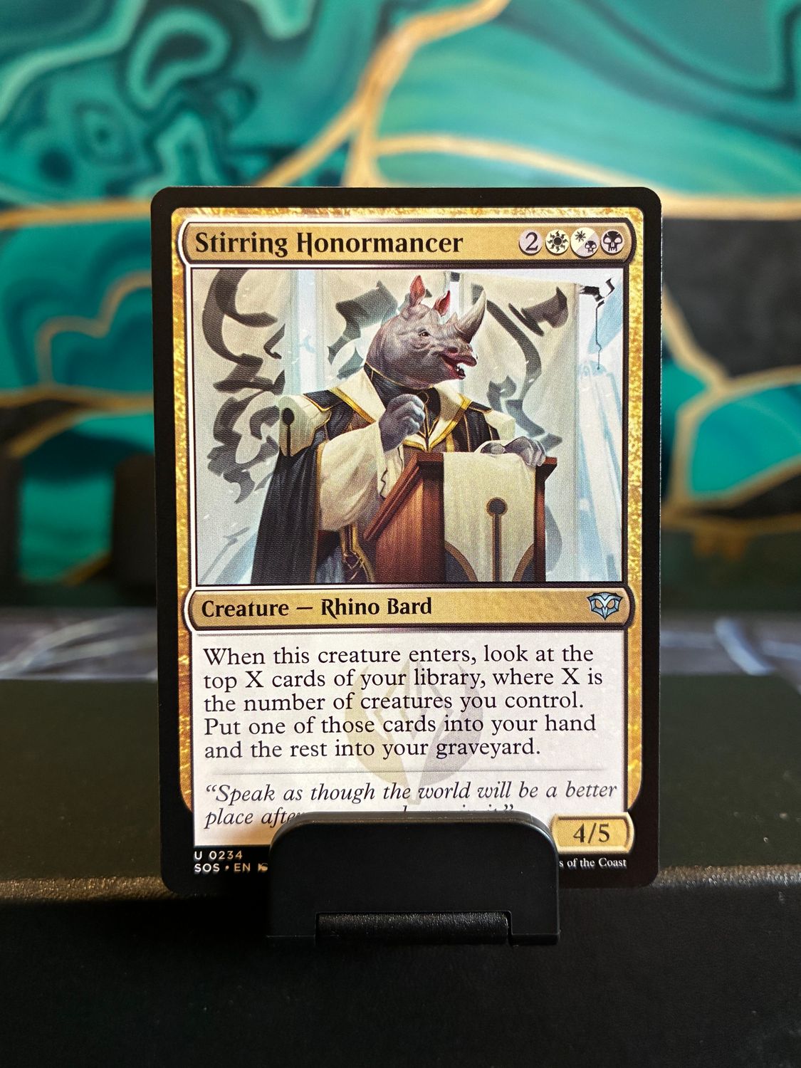 Stirring Honormancer  (SOS)