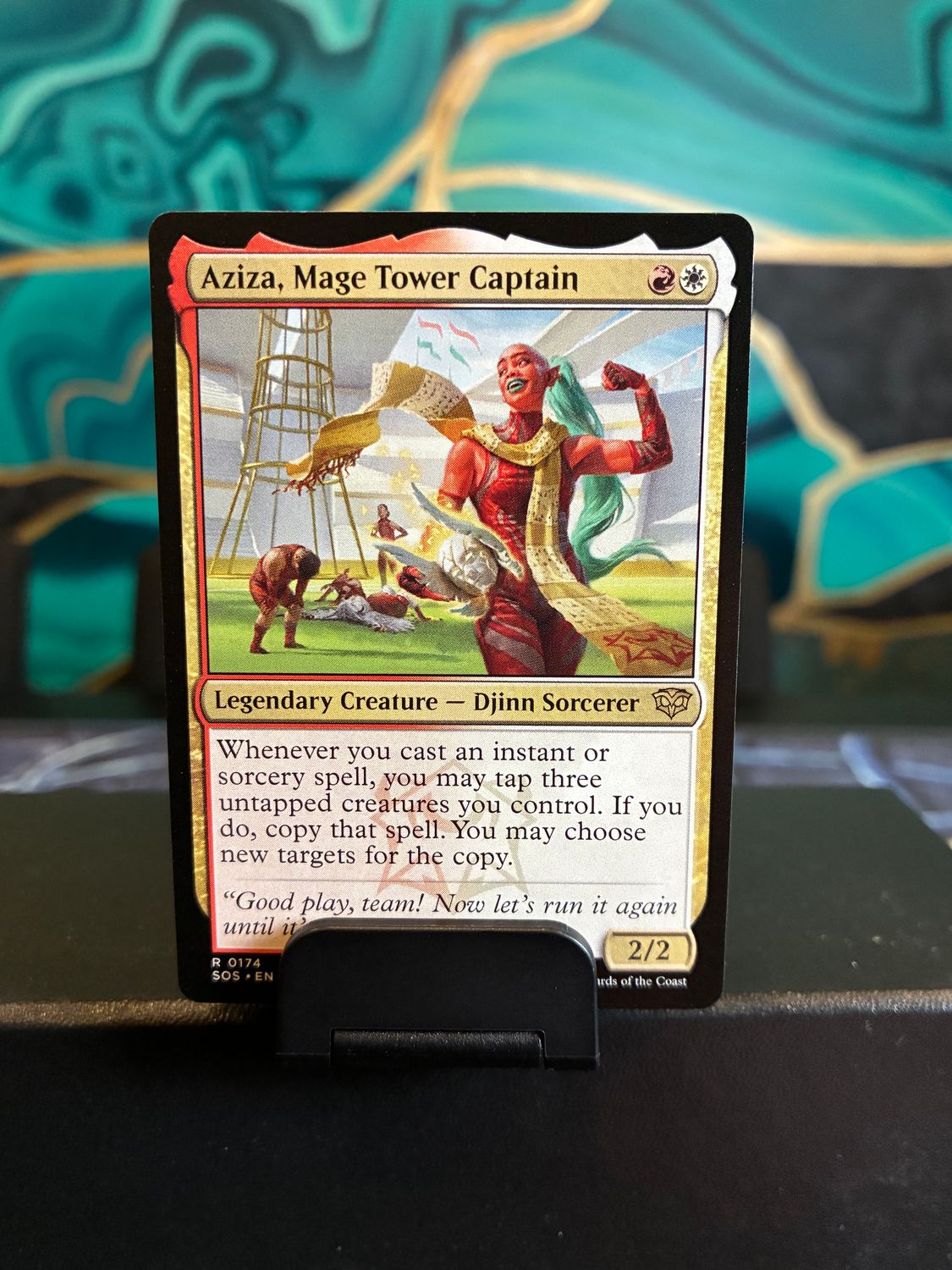 Aziza, Mage Tower Captain  (SOS)