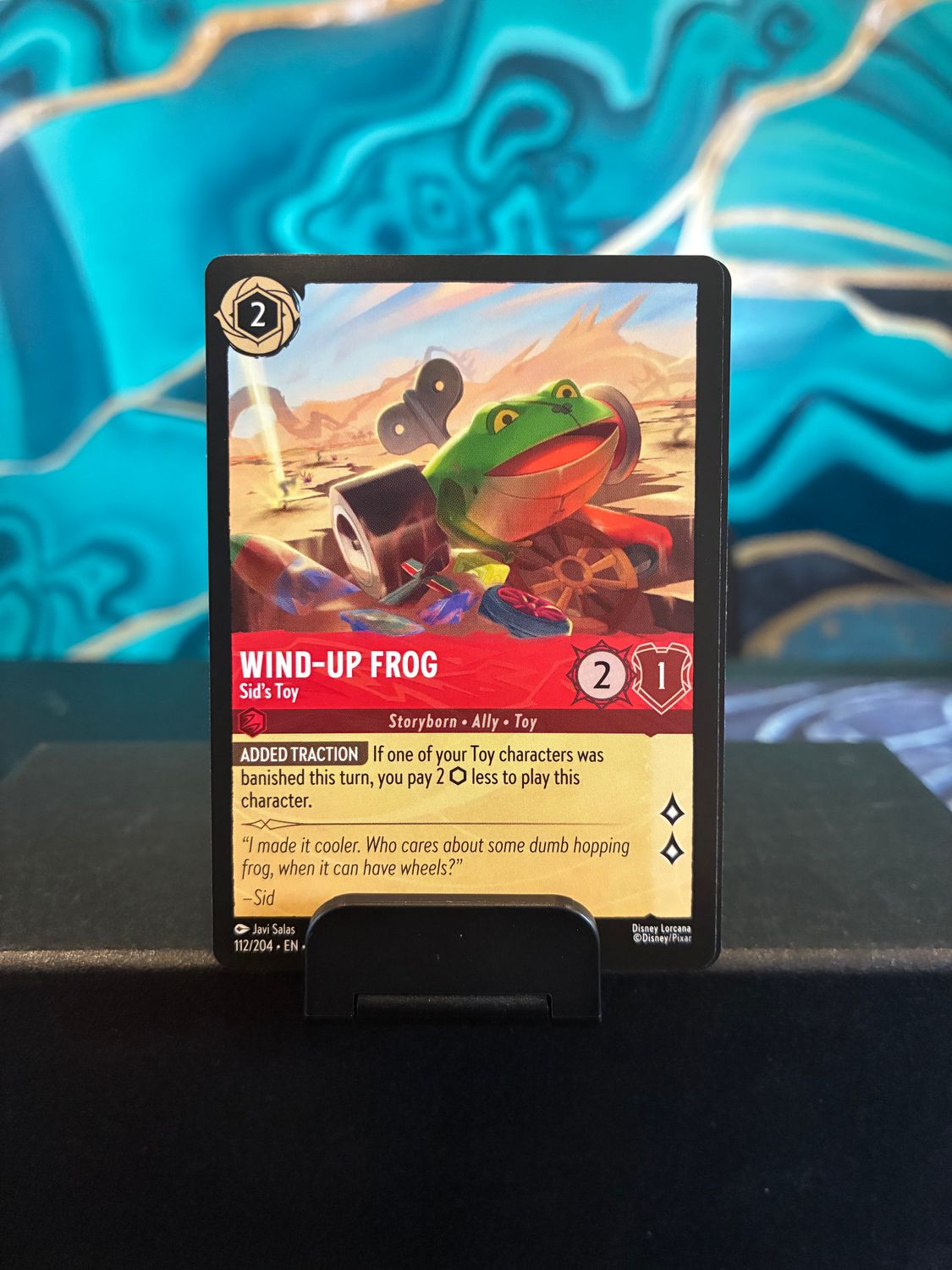 Wind-Up Frog - Sid's Toy  112 (WUK)