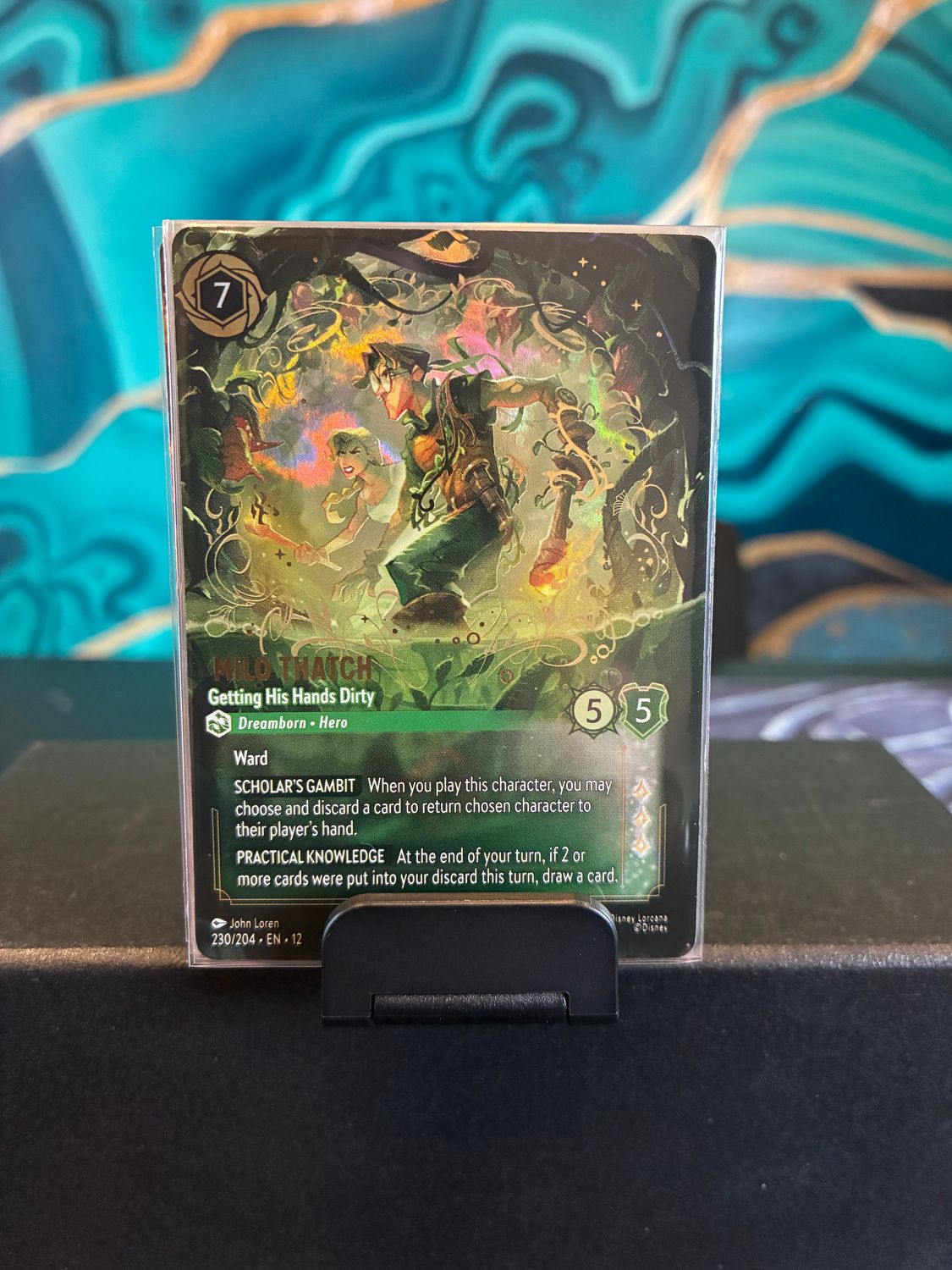 Milo Thatch - Getting His Hands Dirty  230 (WUK)(ENCHANTED)