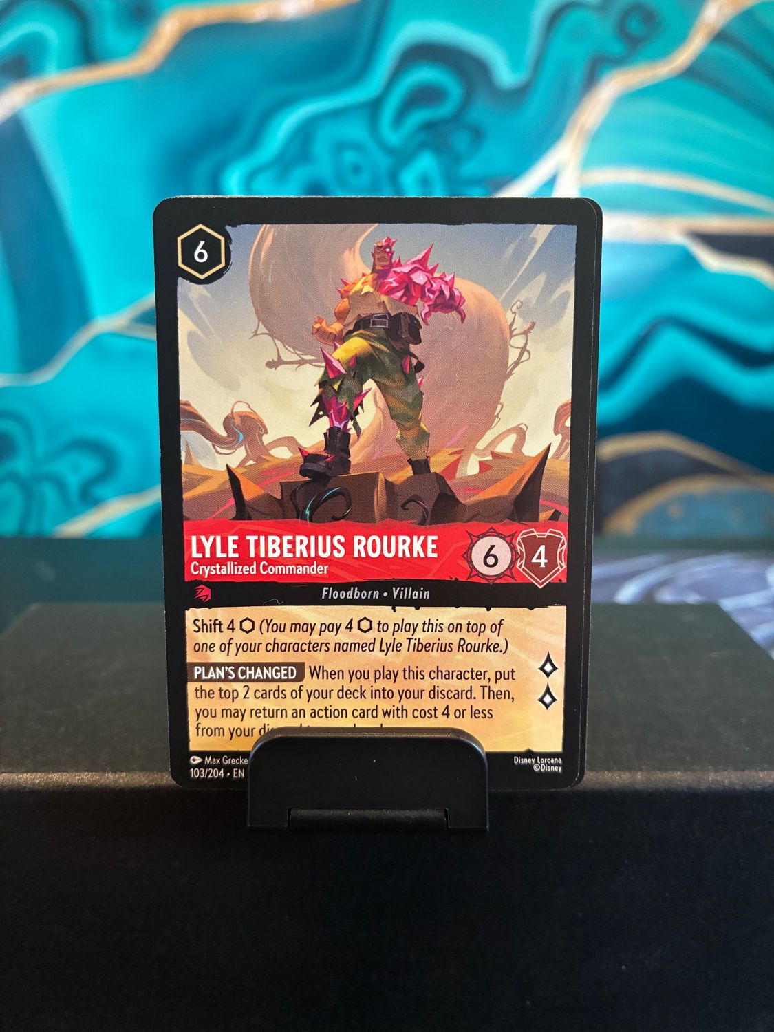 Lyle Tiberius Rourke - Crystallized Commander  103 (WUK)