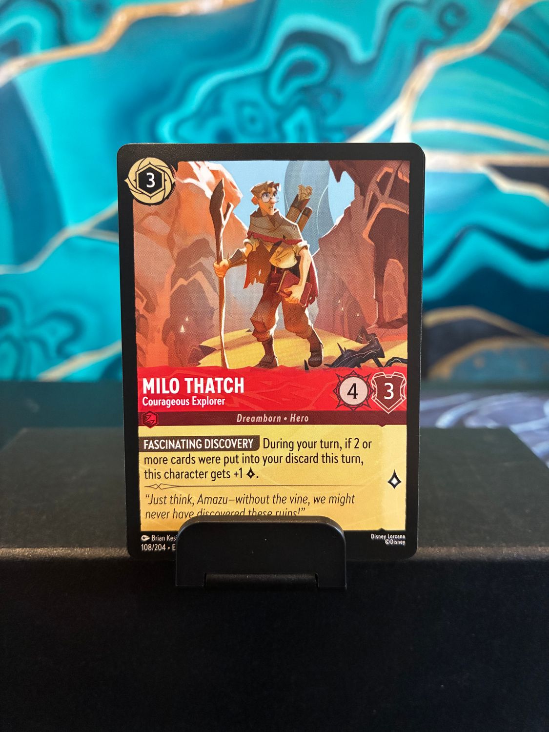 Milo Thatch - Courageous Explorer  108 (WUK)