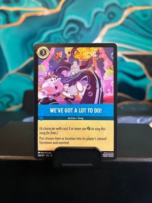 We've Got a Lot to Do!  168/207 (AOV)