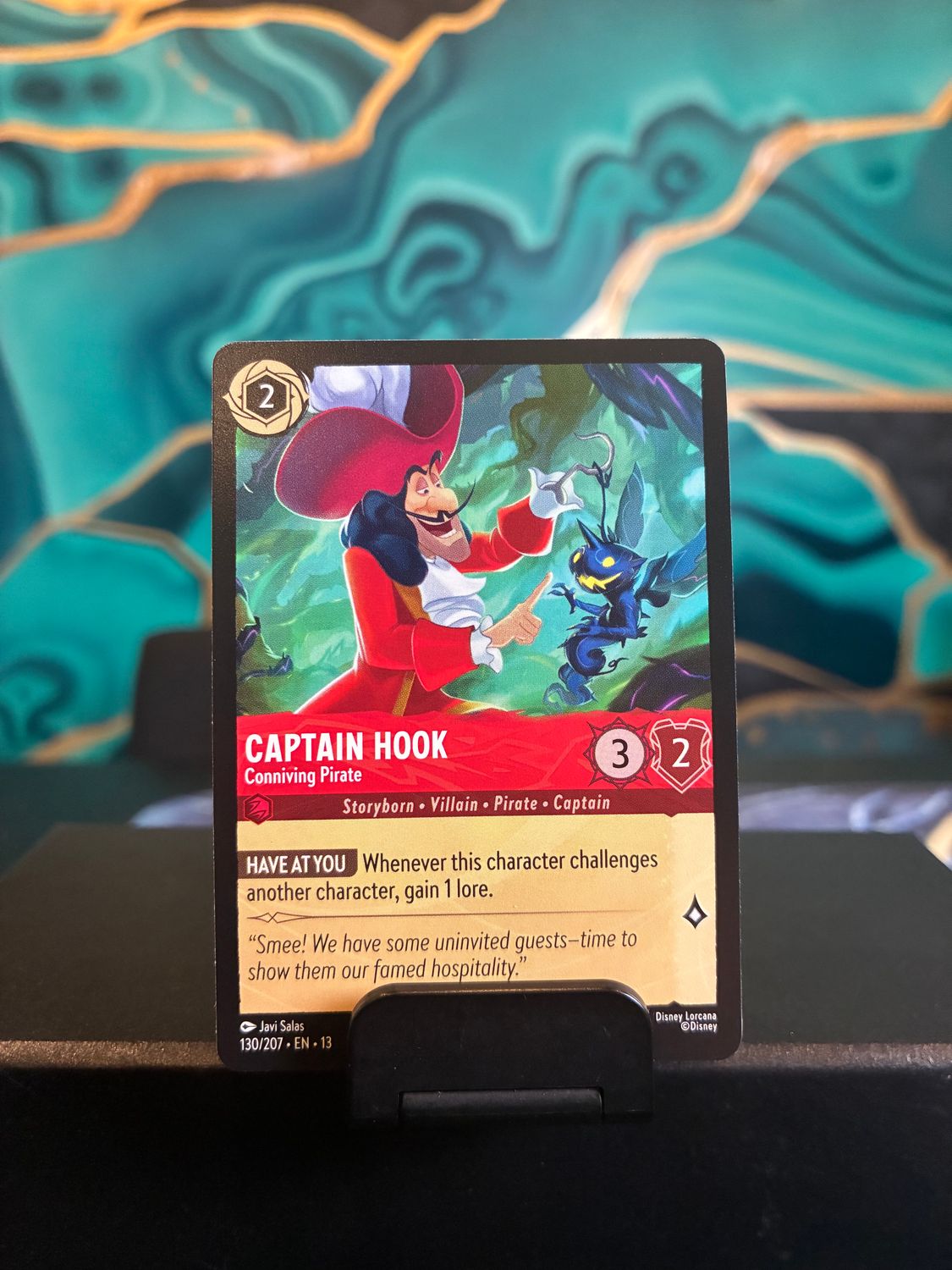 Captain Hook - Conniving Pirate  130/207 (AOV)