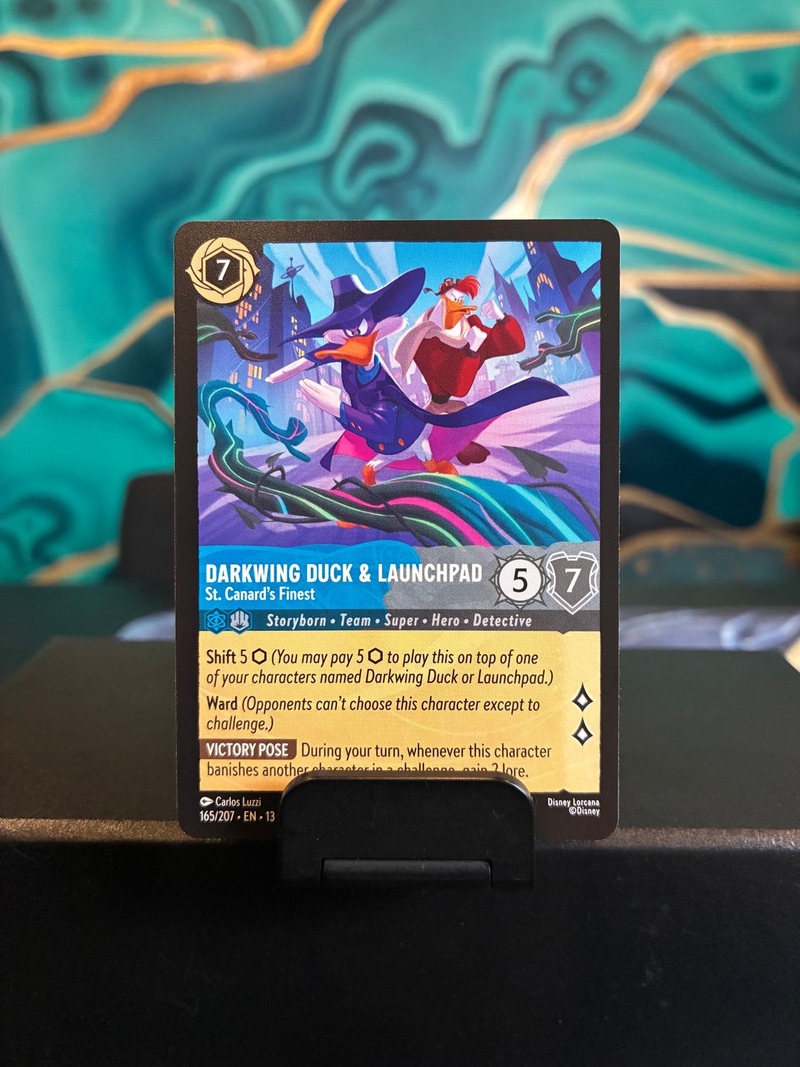Darkwing Duck &amp; Launchpad - St. Canard's Finest  165/207 (AOV)