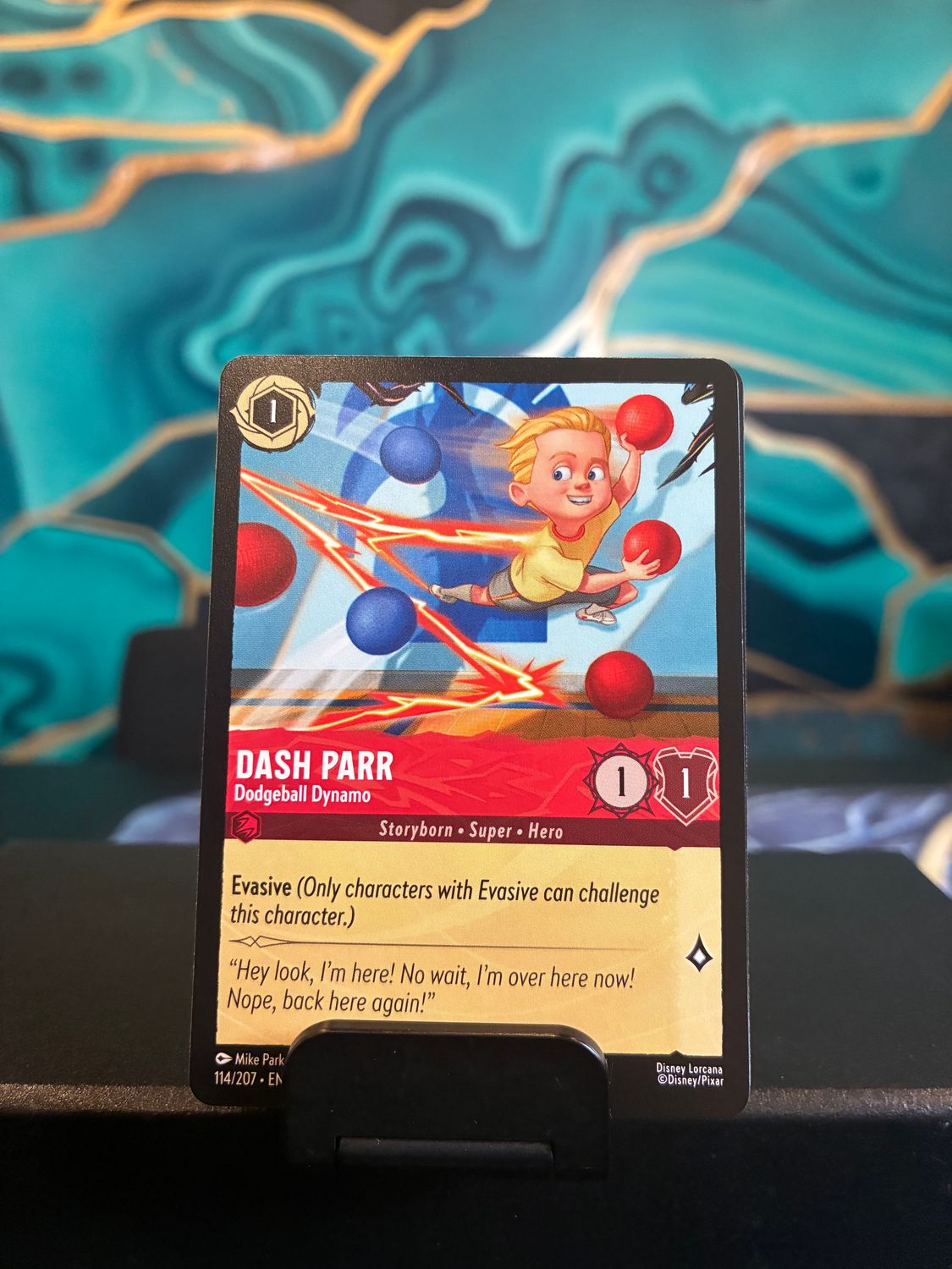 Dash Parr - Dodgeball Dynamo  114/207 (AOV)
