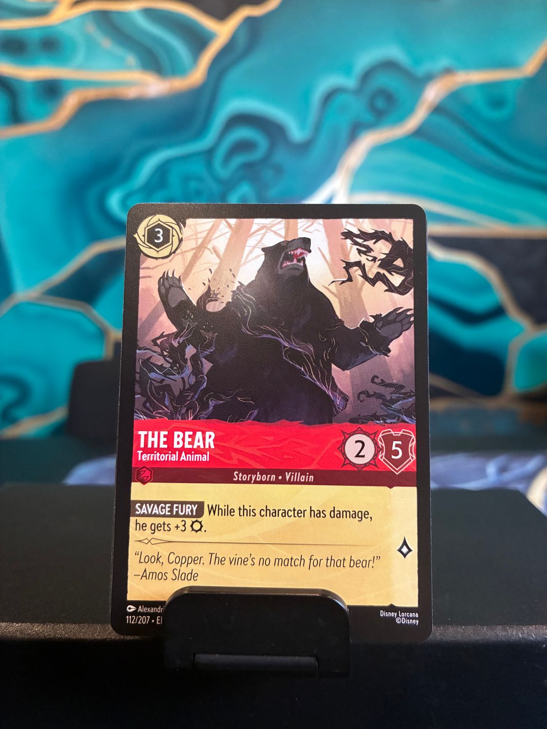 The Bear - Territorial Animal  112/207 (AOV)