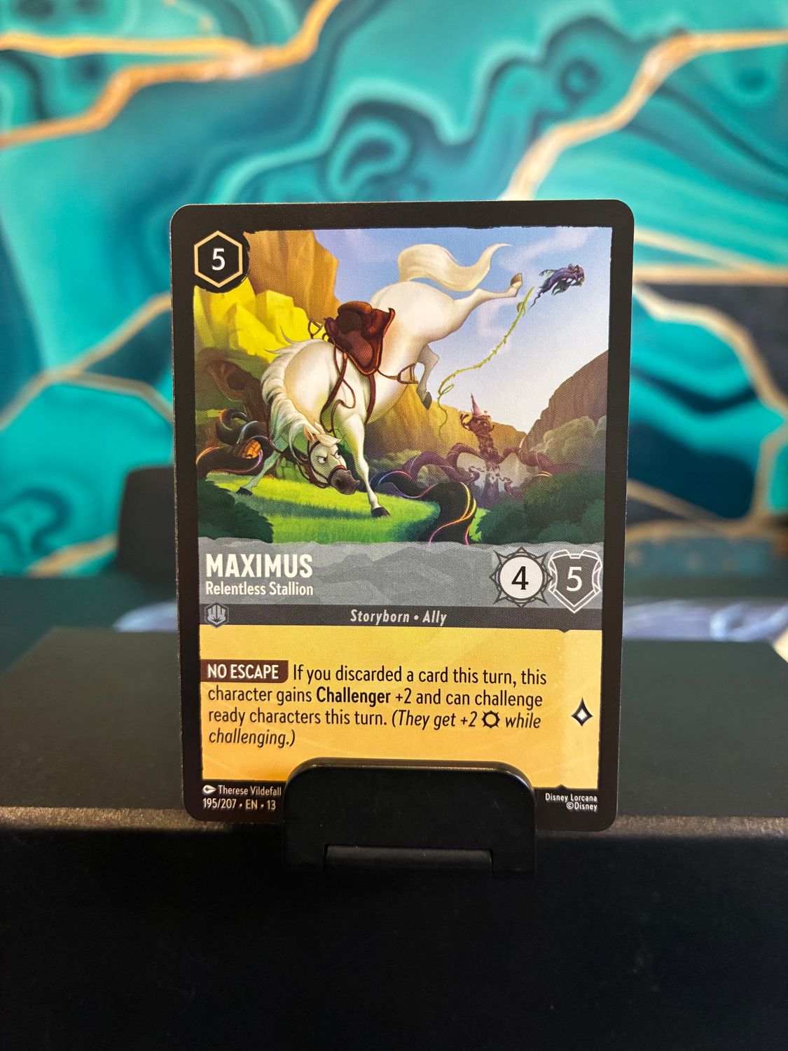 Maximus - Relentless Stallion  195/207 (AOV)