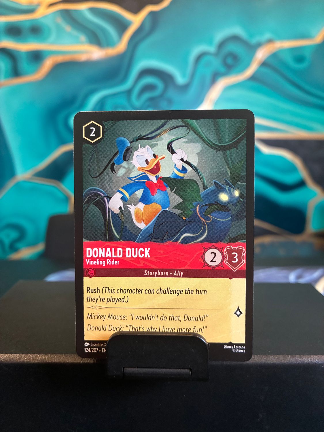 Donald Duck - Vineling Rider  124/207 (AOV)