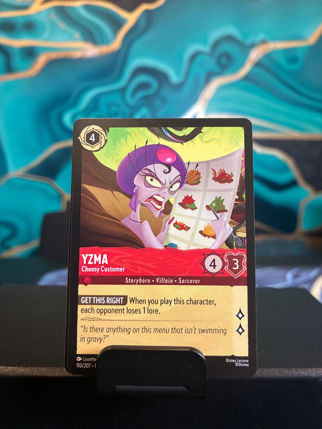 Yzma - Choosy Customer  110/207 (AOV)