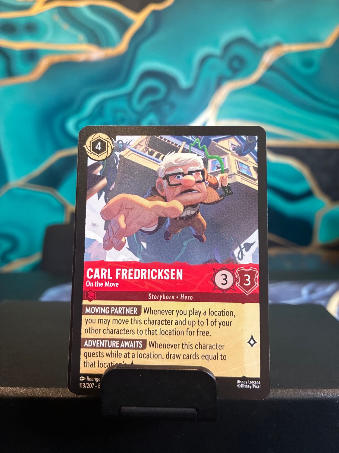 Carl Fredricksen - On the Move  113/207 (AOV)