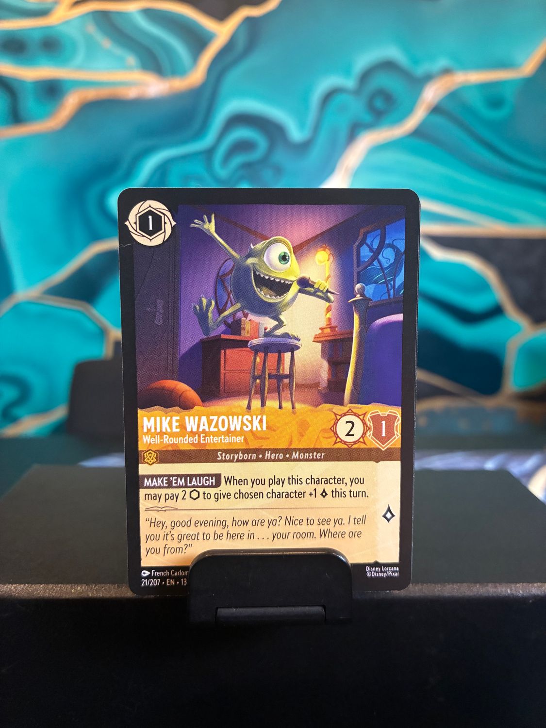 Mike Wazowski – Well-Rounded Entertainer  21/207 (AOV)
