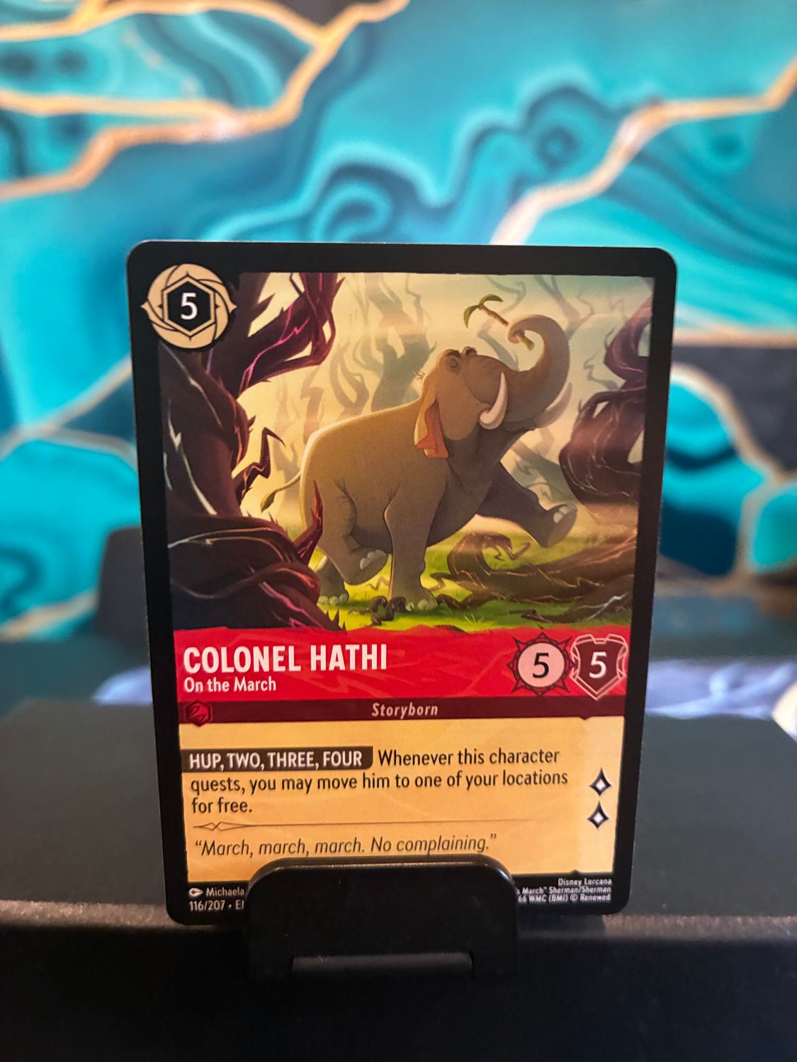 Colonel Hathi - On the March  116/207 (AOV)