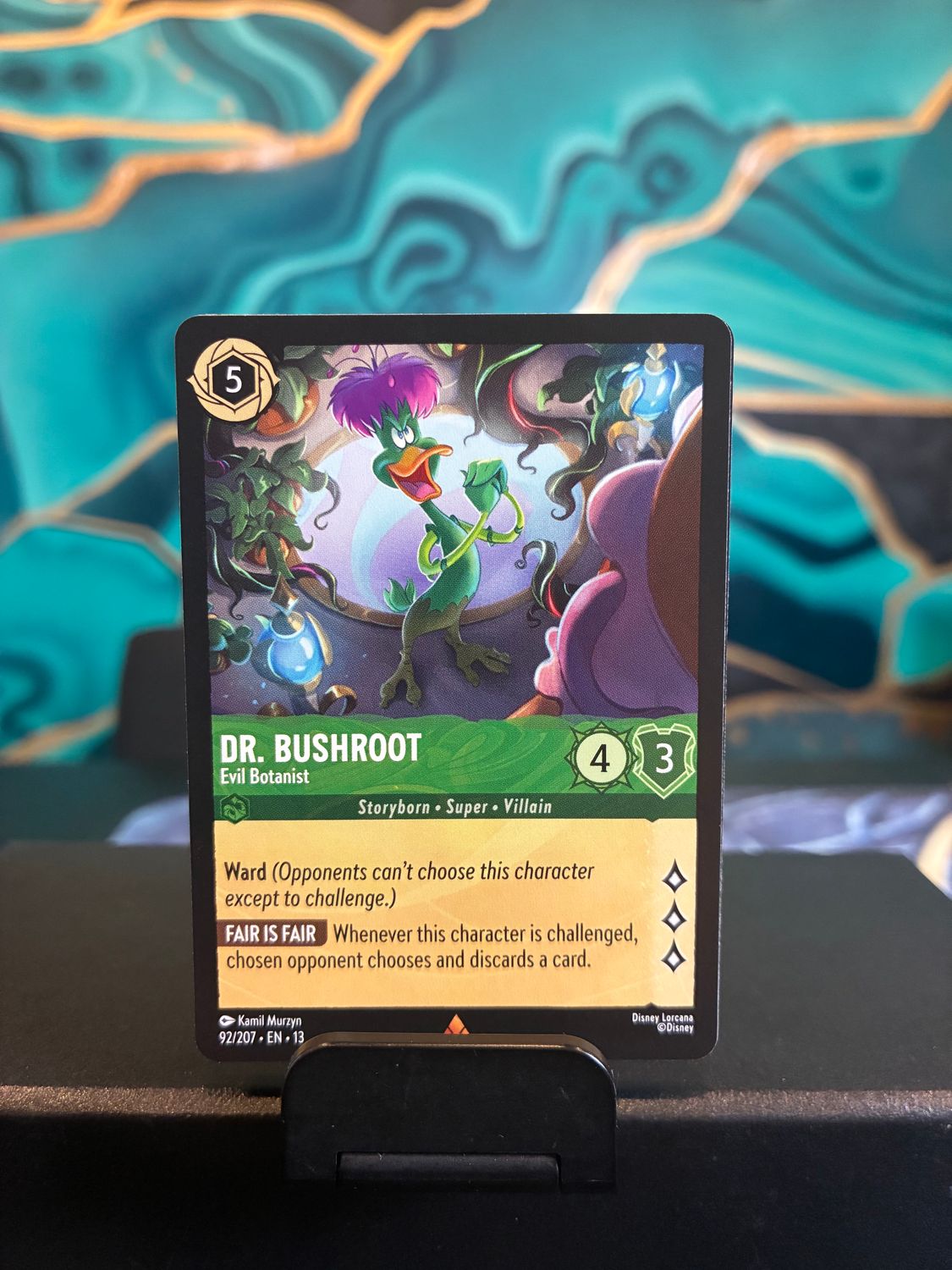 Dr. Bushroot - Evil Botanist  92/207 (AOV)