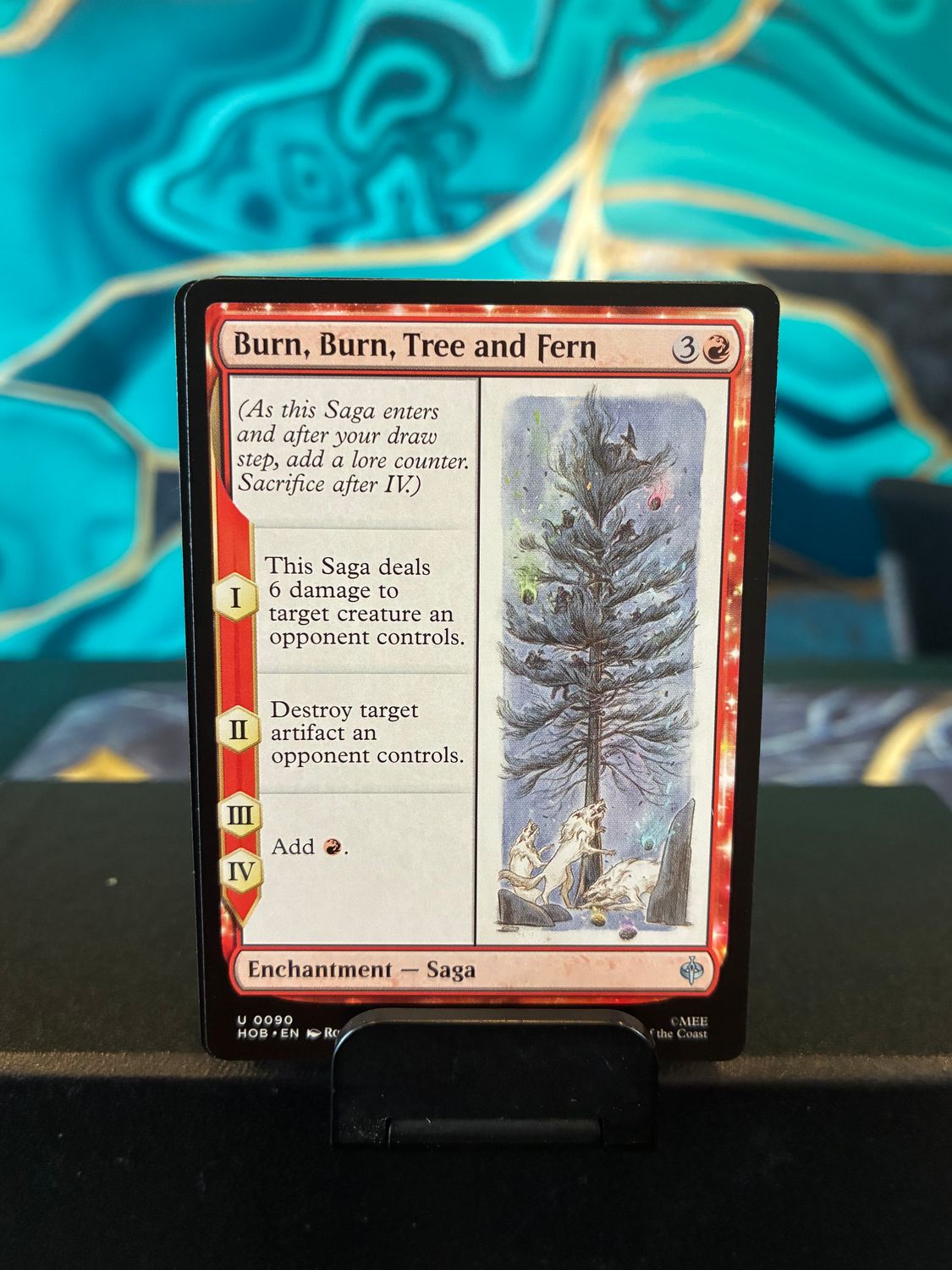 Burn, Burn, Tree and Fern  (HOB)