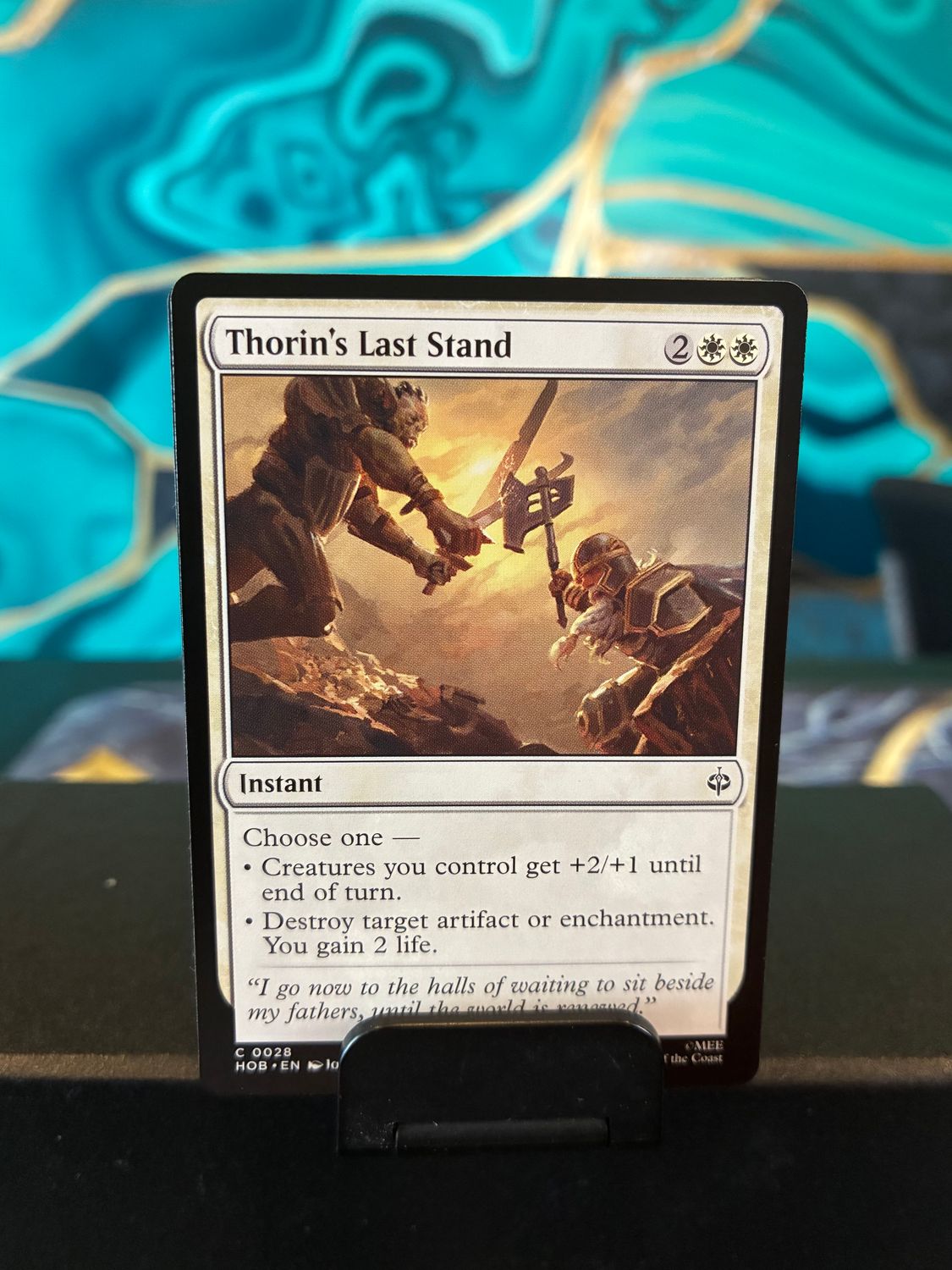 Thorin's Last Stand  (HOB)