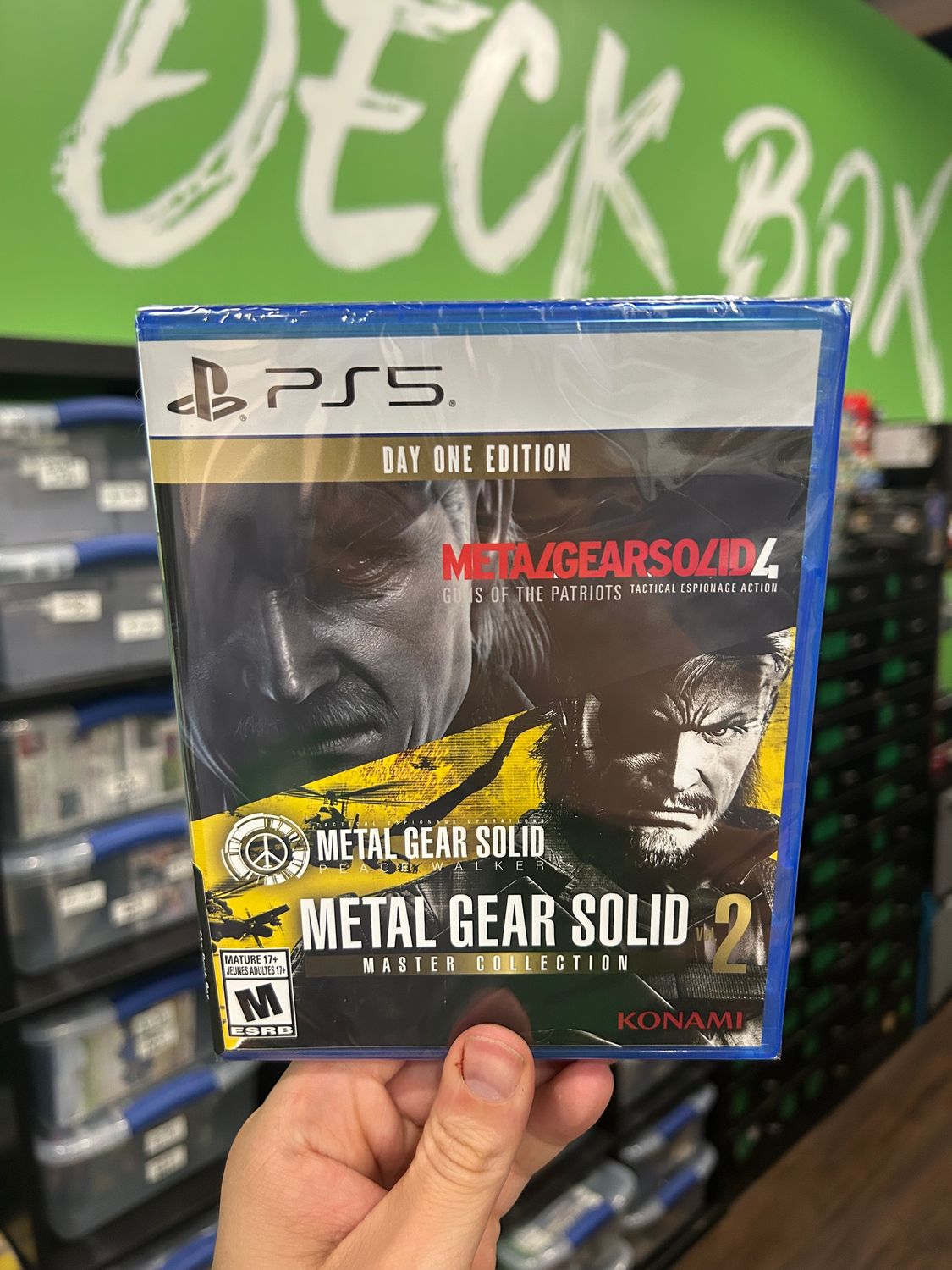 METAL GEAR SOLID VOL. 2 MASTER COLLECTION  (PS5)(NEW)