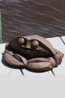 Call Me Crabby Concrete Statue 4081