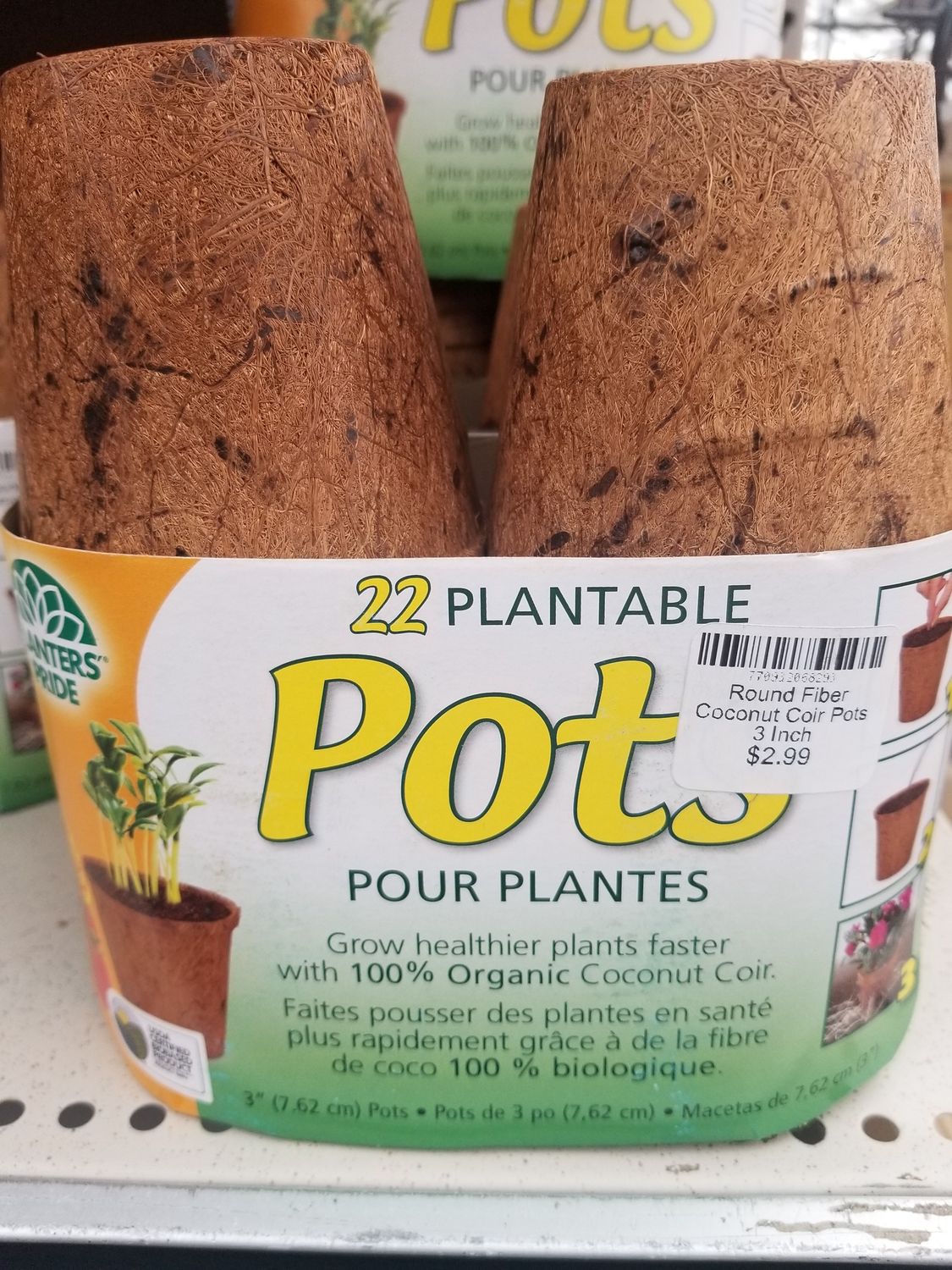 Round Fiber Coconut Coir Pots 3 Inch Round Fiber Coconut Coir Pots 3 Inch