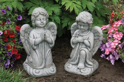 Angel Praying Concrete Statue