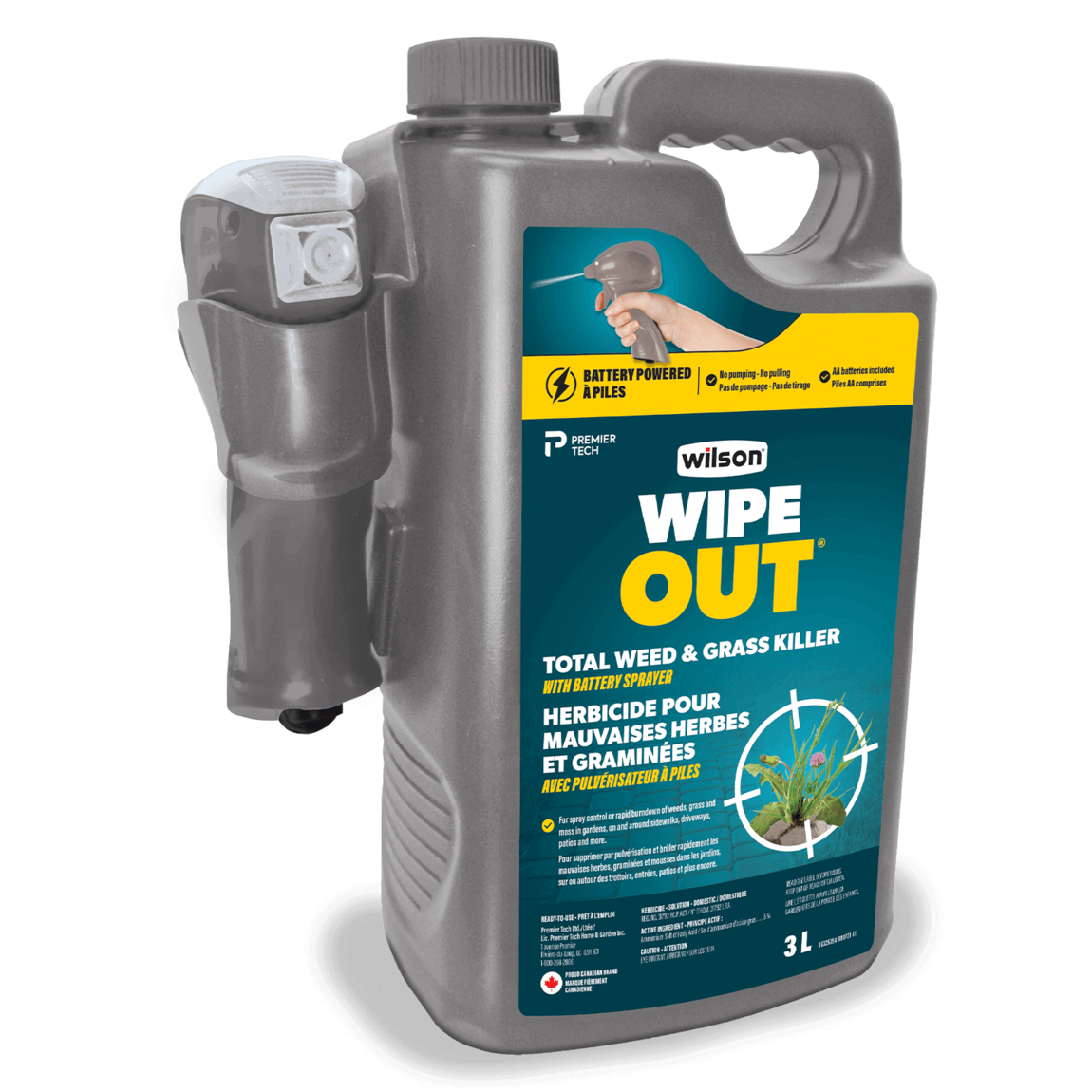 Wilson Wipeout  Battery Wand 4L