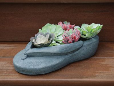 Small Flip Flop Planter