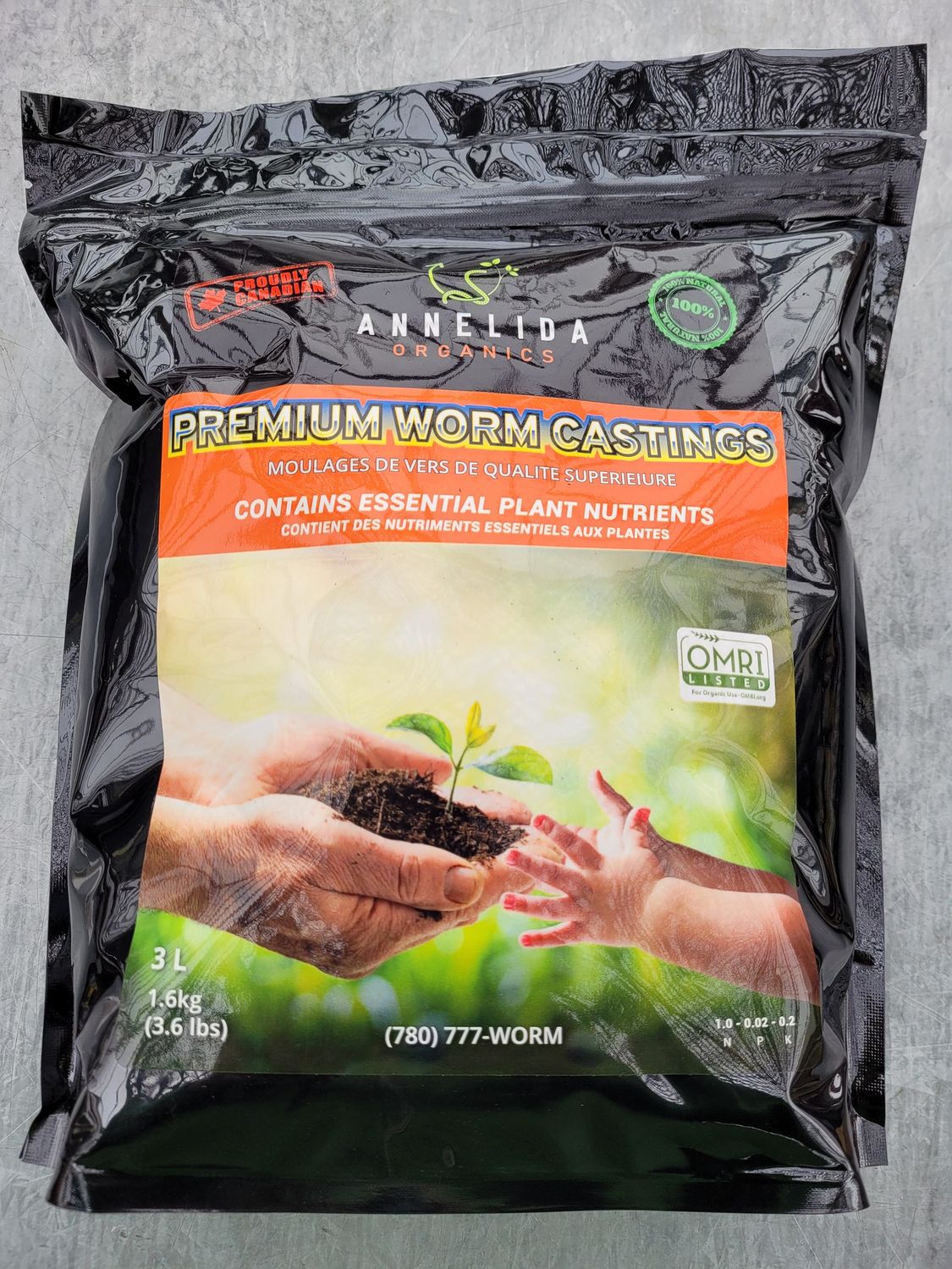 Premium Worm Castings 3L