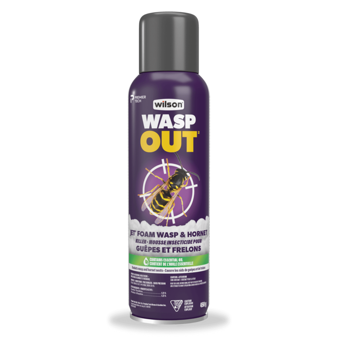 Wilson WaspOut Wasp Jetfoam Aerosol 450g