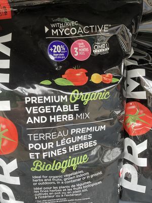 PRO-MIX Organic Vegetable and Herb Mix 9 L