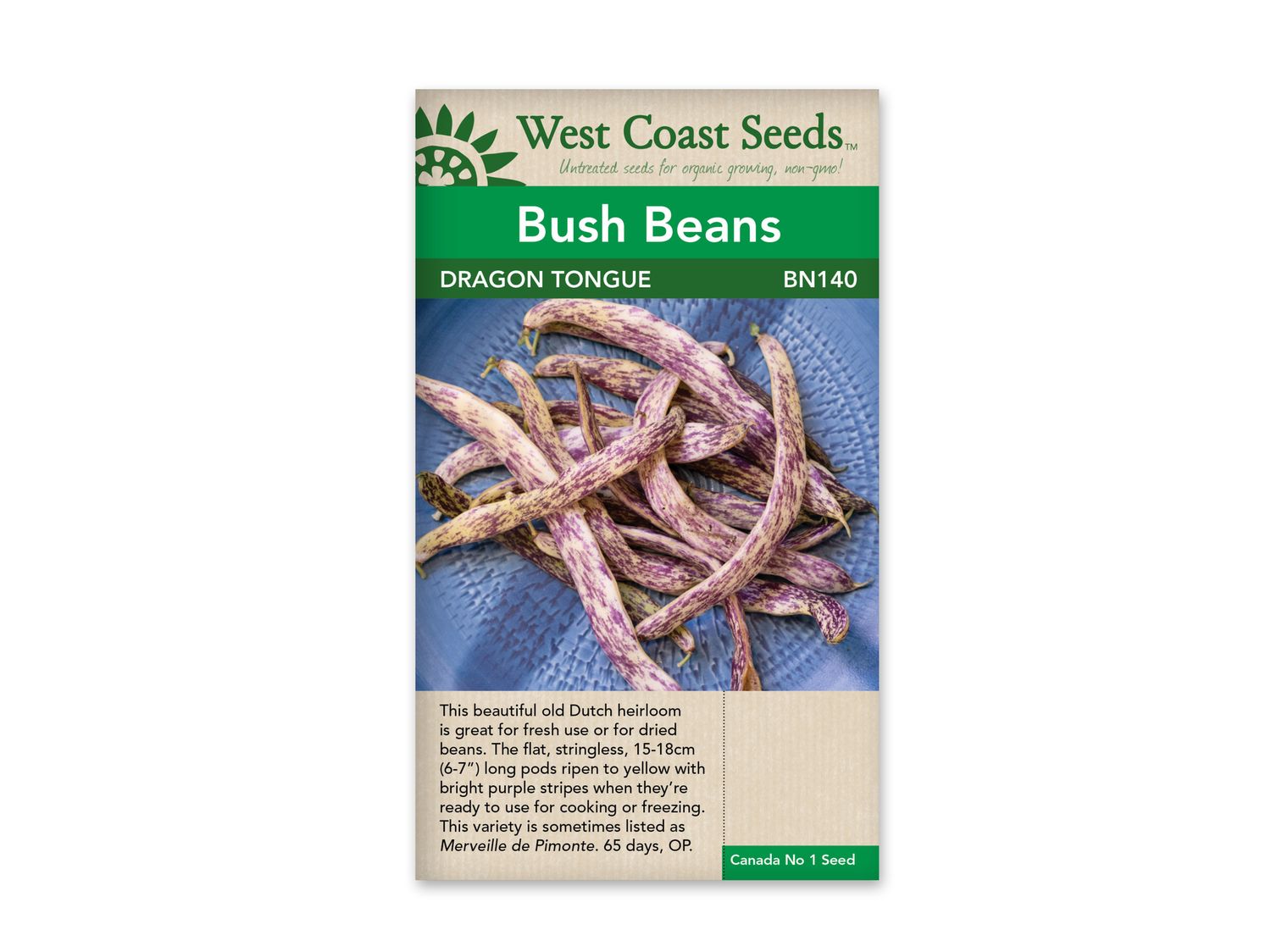 Beans Dragon Tongue Bush