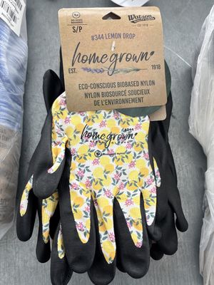 Home Grown Lemon Drop Gloves Small