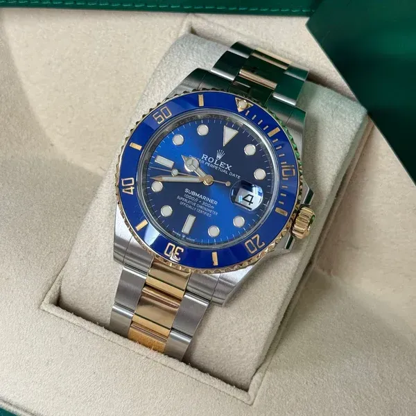 Rolex Submariner Two-Tone Blue Dial "Bluesy" (Ref. 126613LB)